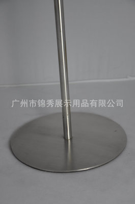 【專業出售 高檔不銹鋼拉絲紋掛包架展示yb206】價格,廠家,圖片,服裝展示道具,廣州市錦秀展示用品-