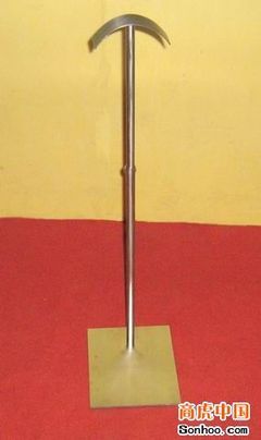 廣州振星不銹鋼貨架陳列用品廠-供應(yīng)掛包架不銹鋼貨架