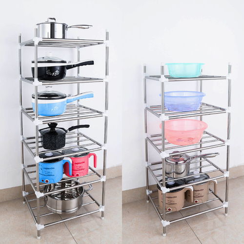 不銹鋼收納架 廚房與衛生間的多功能置物解決方案